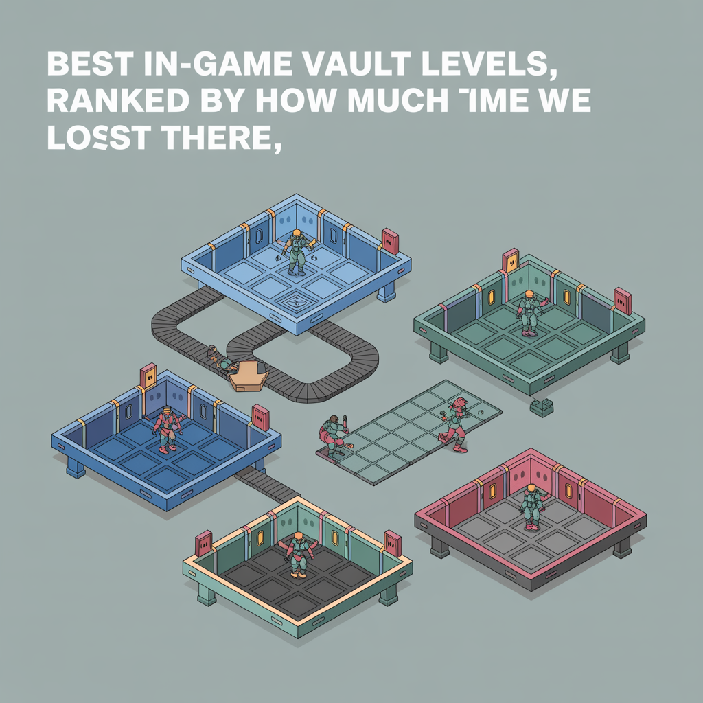 Best in-game vault levels, ranked by how much time we lost there